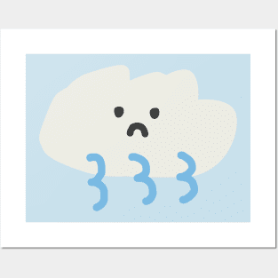 Sad Cloud Posters and Art